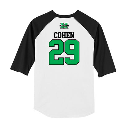 Marshall - NCAA Baseball : Ben Cohen - USA Raglan Raglan Shirt-1