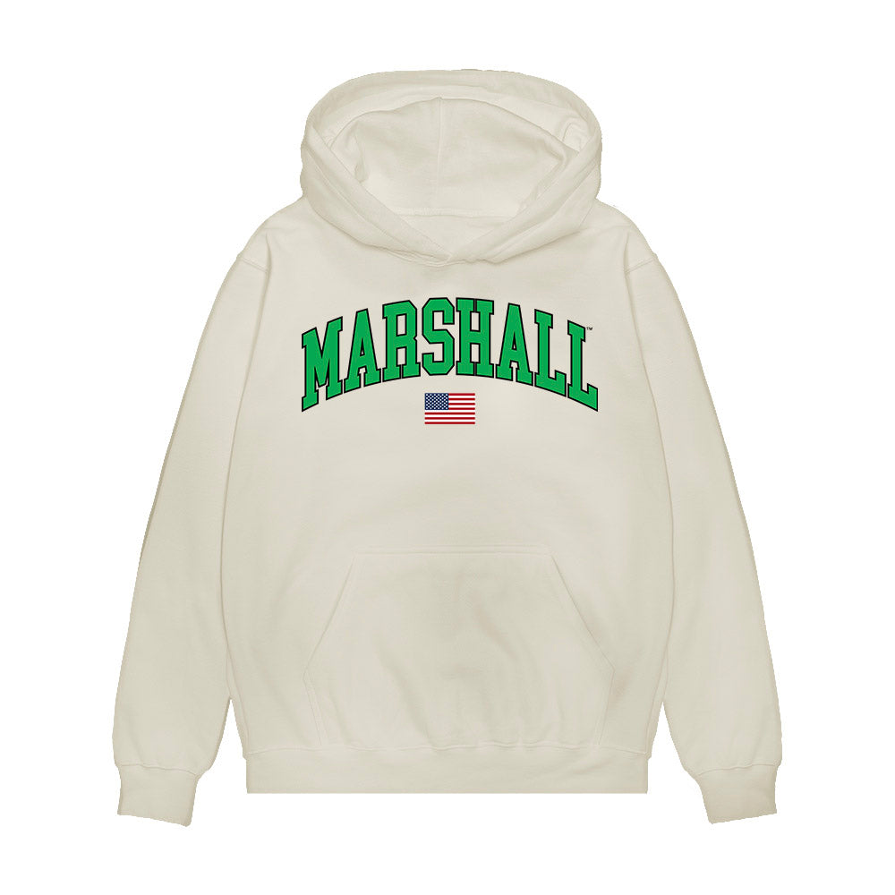 Marshall - NCAA Baseball : Peyton Jackson - USA Raglan Premium Hooded Sweatshirt-0