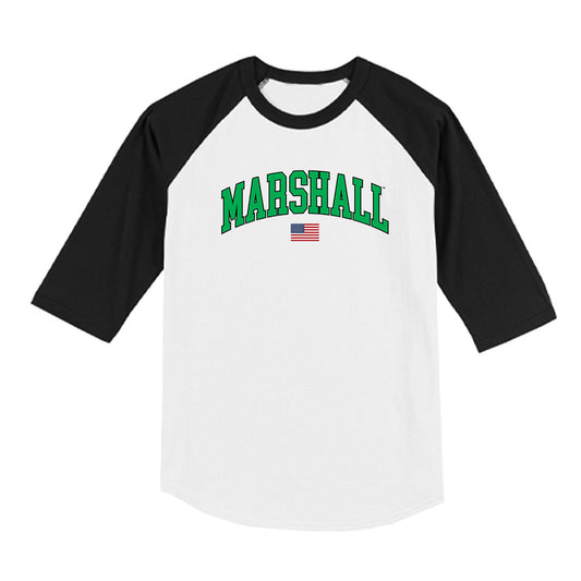 Marshall - NCAA Baseball : Jackson Halter - USA Raglan Raglan Shirt-0