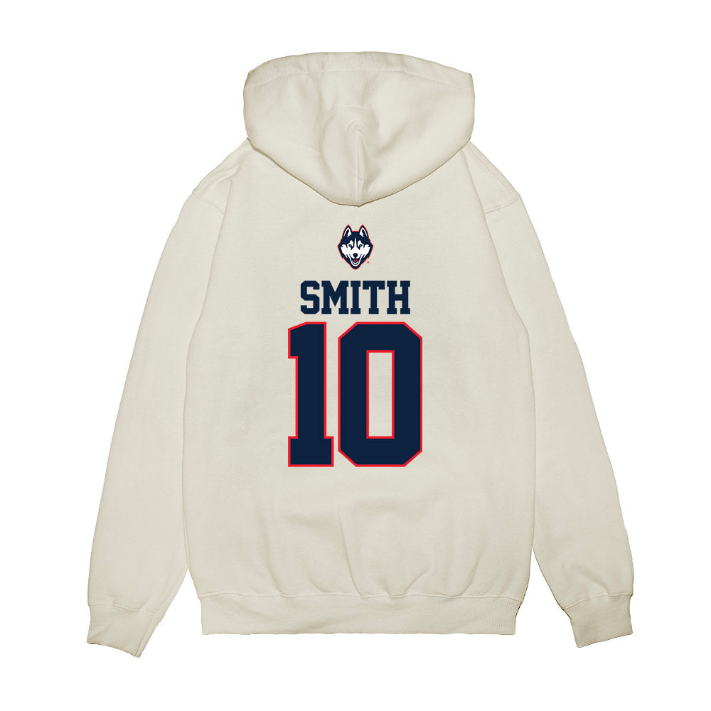 UConn - NCAA Baseball : Drew Smith - USA Raglan Premium Hooded Sweatshirt-1