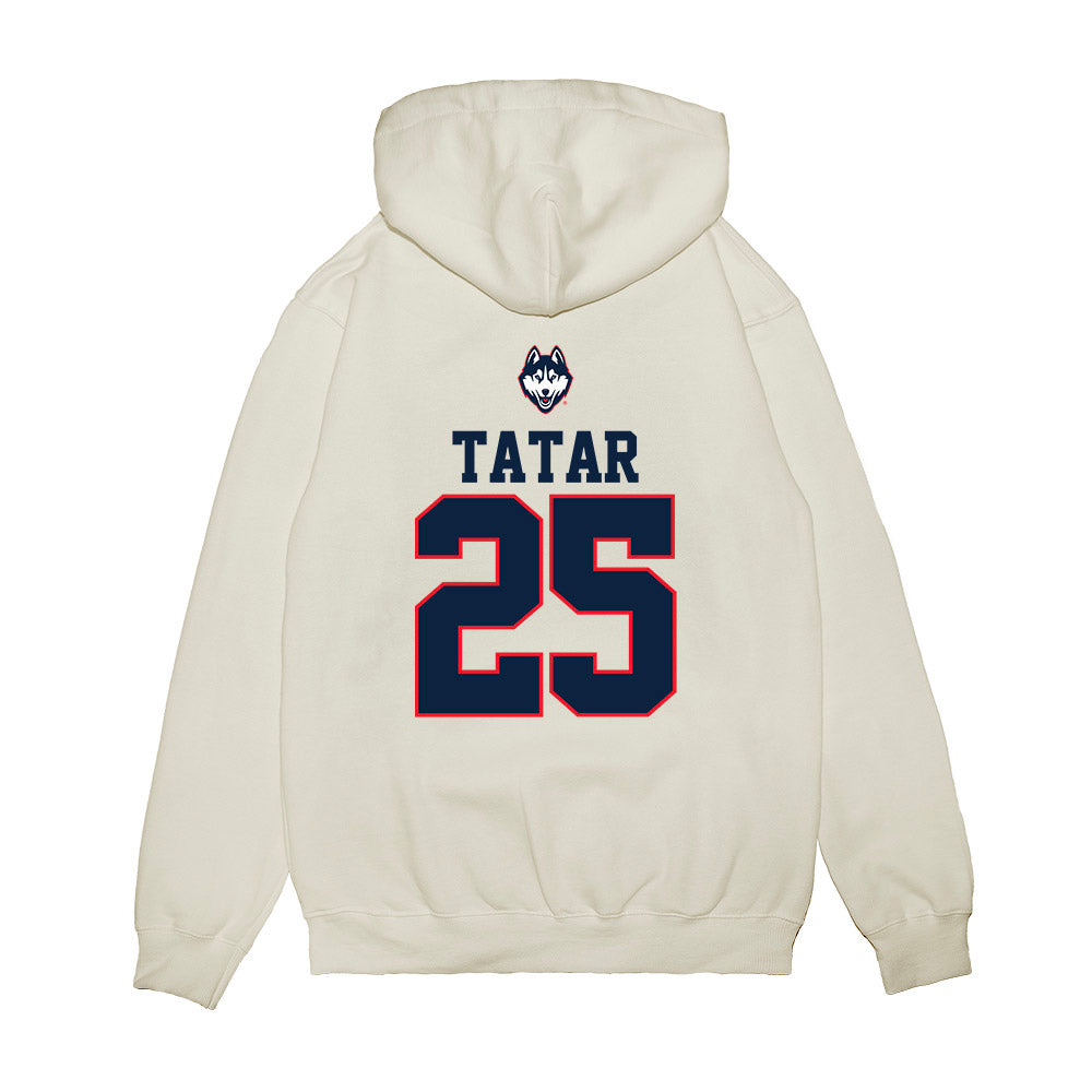 UConn - NCAA Baseball : Ryan Tatar - USA Raglan Premium Hooded Sweatshirt-1