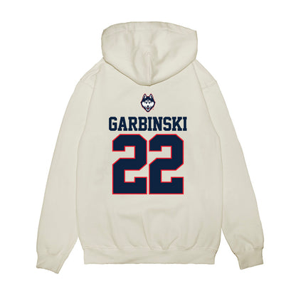 UConn - NCAA Baseball : Garret Garbinski - USA Raglan Premium Hooded Sweatshirt-1