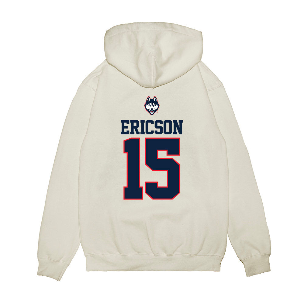 UConn - NCAA Baseball : Brady Ericson - USA Raglan Premium Hooded Sweatshirt-1