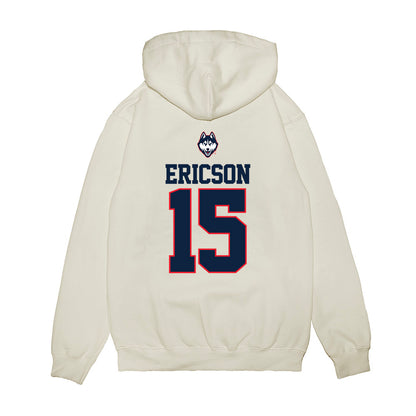 UConn - NCAA Baseball : Brady Ericson - USA Raglan Premium Hooded Sweatshirt-1