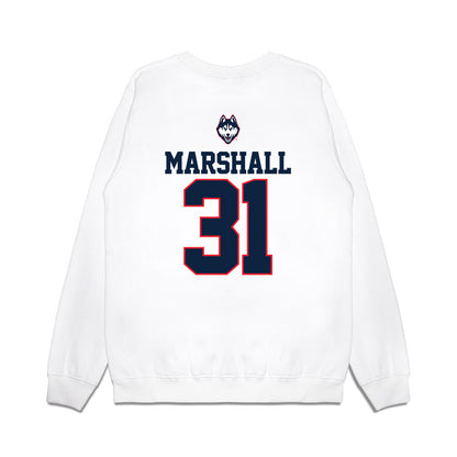 UConn - NCAA Baseball : Jackson Marshall - USA Raglan Premium Crewneck Sweatshirt-1