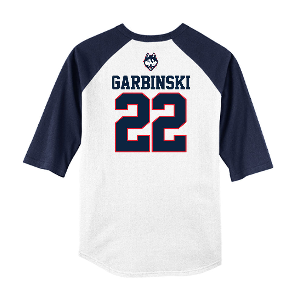 UConn - NCAA Baseball : Garret Garbinski - USA Raglan Raglan Shirt-1