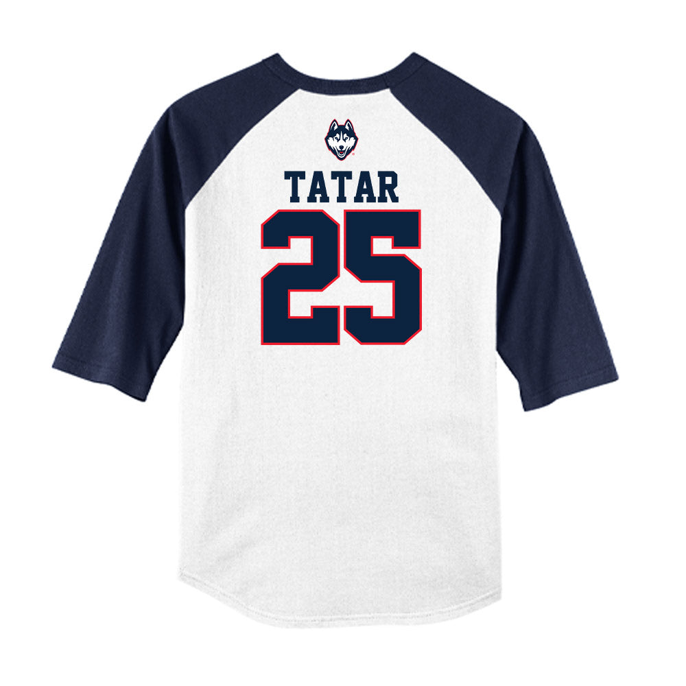 UConn - NCAA Baseball : Ryan Tatar - USA Raglan Raglan Shirt-1