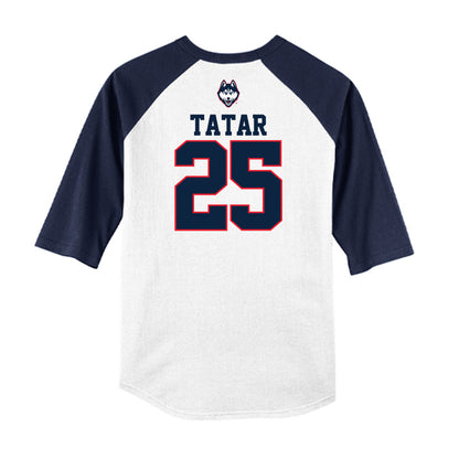UConn - NCAA Baseball : Ryan Tatar - USA Raglan Raglan Shirt-1