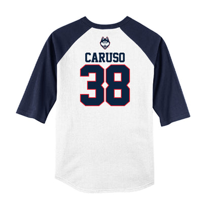 UConn - NCAA Baseball : JT Caruso - USA Raglan Raglan Shirt-1