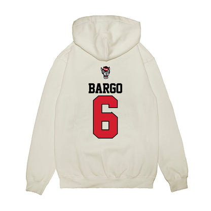 NC State - NCAA Baseball : Dalton Bargo - USA Raglan Premium Hooded Sweatshirt-1
