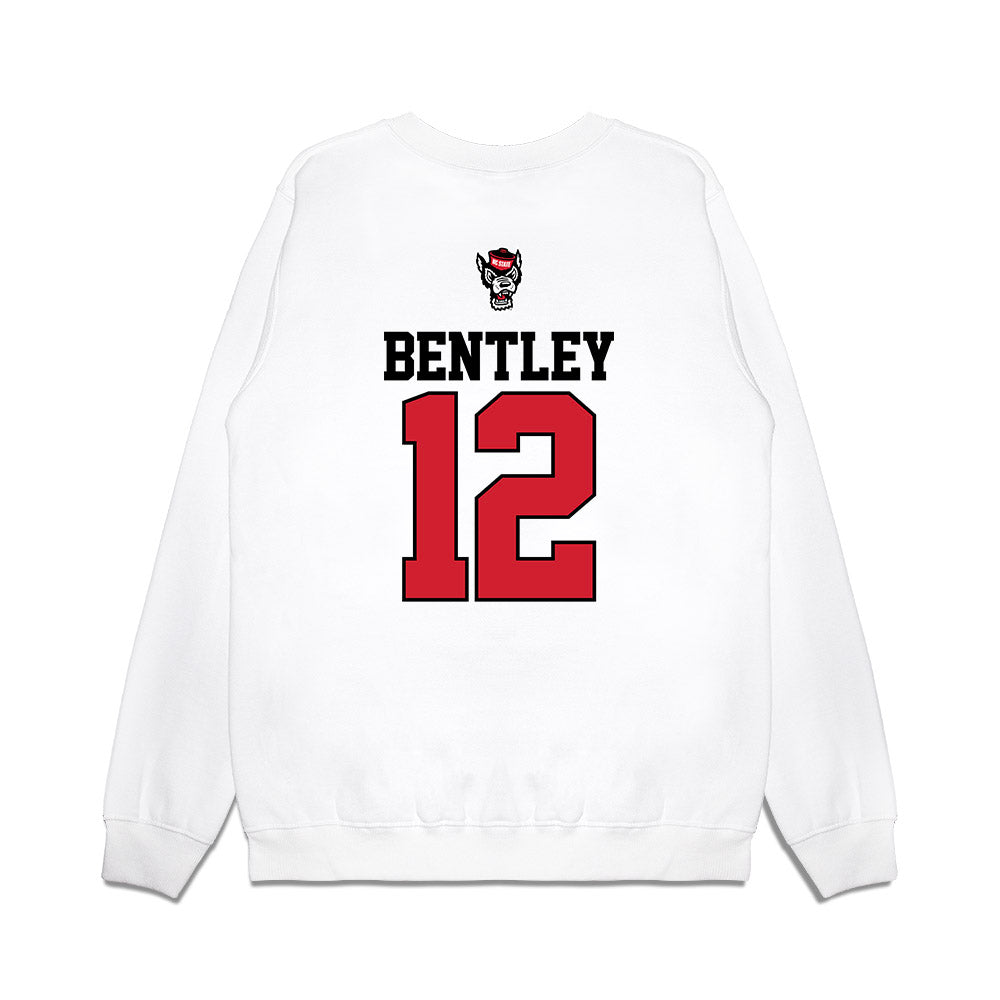 NC State - NCAA Baseball : Quinn Bentley - USA Raglan Premium Crewneck Sweatshirt-1