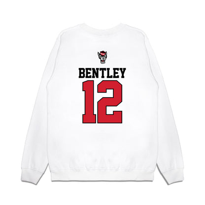 NC State - NCAA Baseball : Quinn Bentley - USA Raglan Premium Crewneck Sweatshirt-1