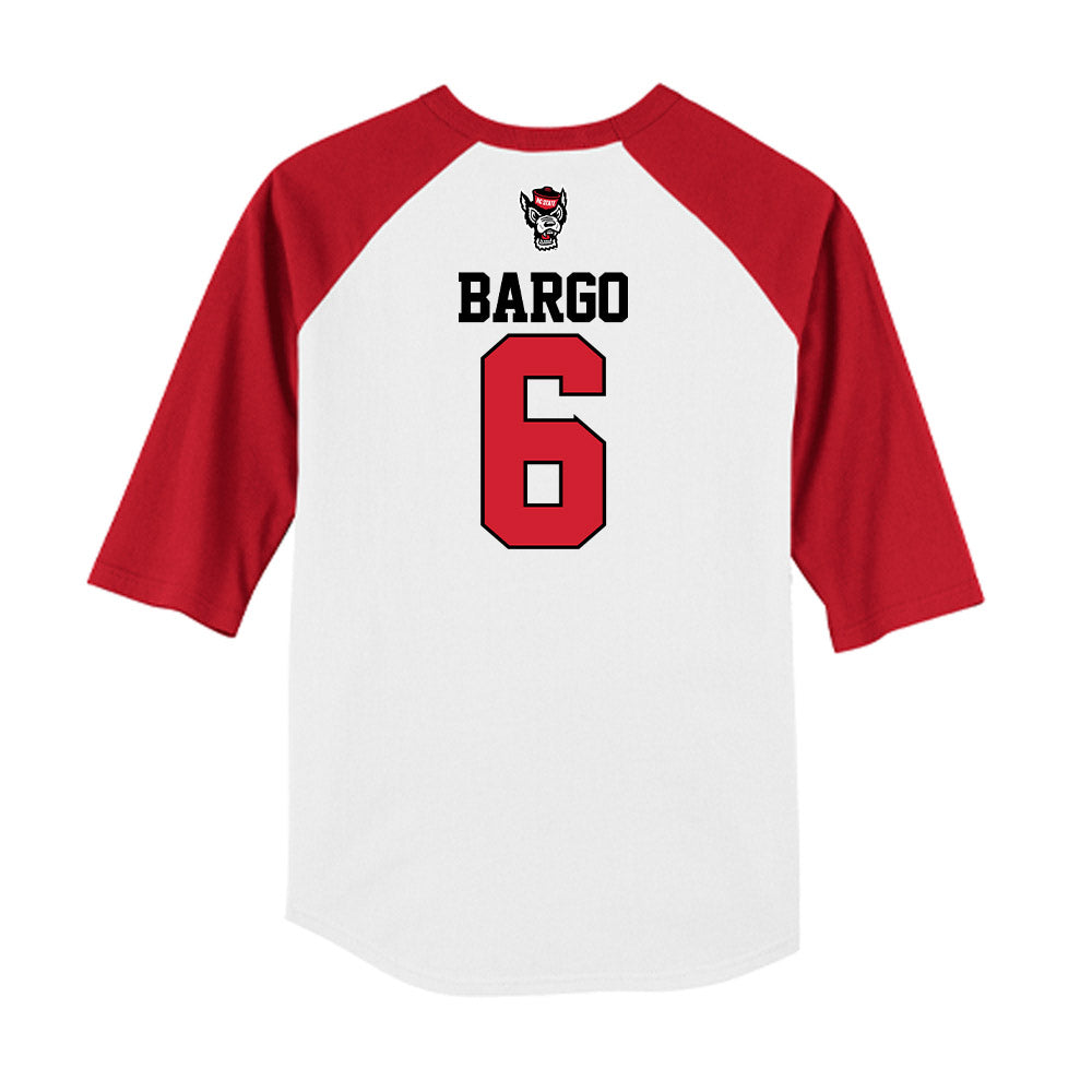 NC State - NCAA Baseball : Dalton Bargo - USA Raglan Raglan Shirt-1