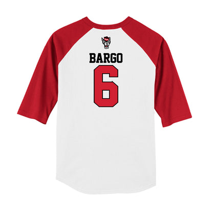 NC State - NCAA Baseball : Dalton Bargo - USA Raglan Raglan Shirt-1