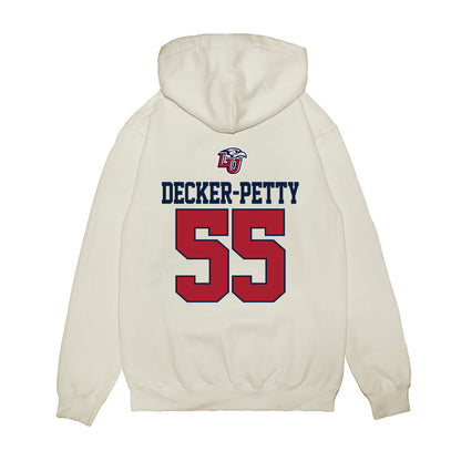 Liberty - NCAA Baseball : Aydan Decker-Petty - USA Raglan Premium Hooded Sweatshirt-1
