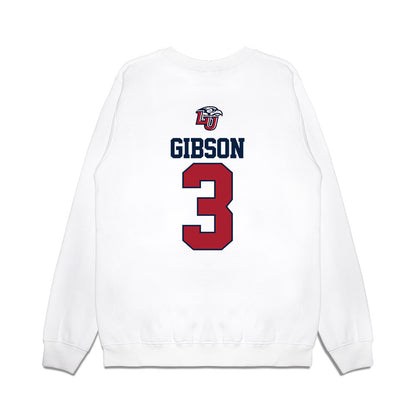 Liberty - NCAA Baseball : Riley Gibson - USA Raglan Premium Crewneck Sweatshirt-1