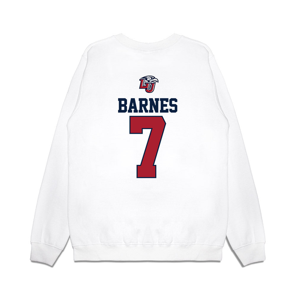 Liberty - NCAA Baseball : Ethan Barnes - USA Raglan Premium Crewneck Sweatshirt-1