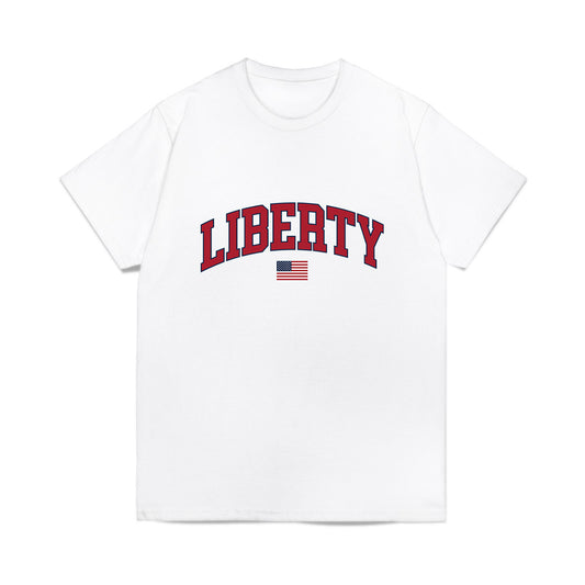 Liberty - NCAA Baseball : Jaedan Carter - USA Raglan Comfort Colors T-Shirt-0