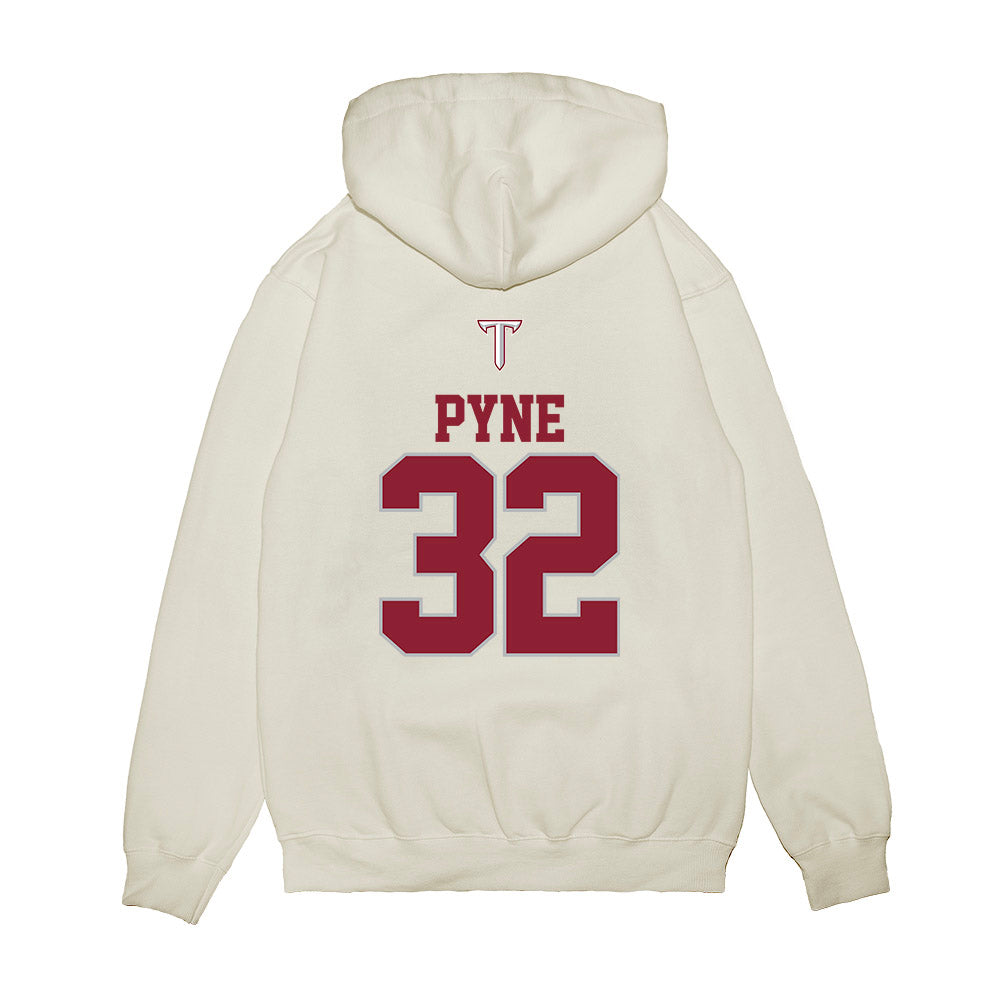Troy - NCAA Baseball : Josh Pyne - USA Raglan Premium Hooded Sweatshirt-1