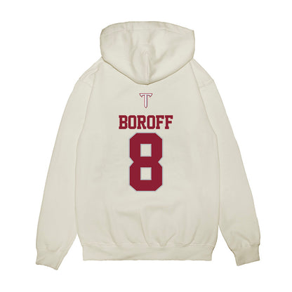 Troy - NCAA Baseball : Jabe Boroff - USA Raglan Premium Hooded Sweatshirt-1