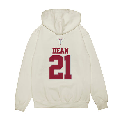 Troy - NCAA Baseball : Blake Dean - USA Raglan Premium Hooded Sweatshirt-1
