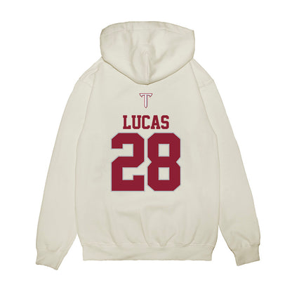 Troy - NCAA Baseball : Jackson Lucas - USA Raglan Premium Hooded Sweatshirt-1