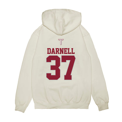 Troy - NCAA Baseball : Sean Darnell - USA Raglan Premium Hooded Sweatshirt-1