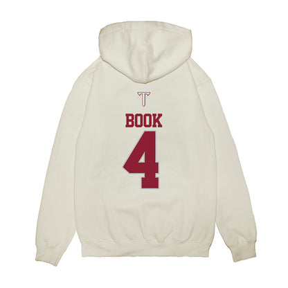 Troy - NCAA Baseball : Nolan Book - USA Raglan Premium Hooded Sweatshirt-1