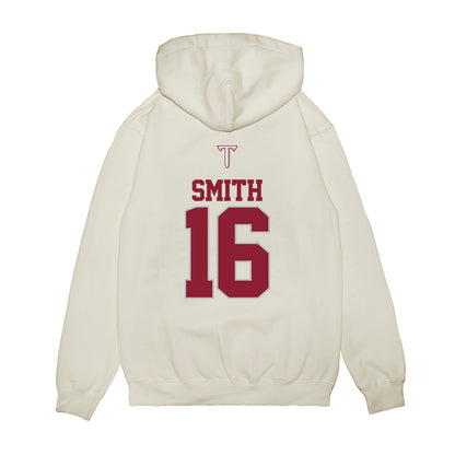 Troy - NCAA Baseball : Hayden Smith - USA Raglan Premium Hooded Sweatshirt-1