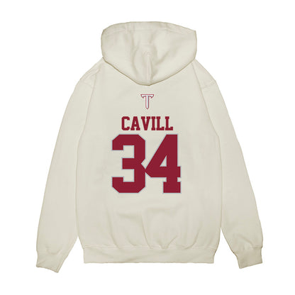 Troy - NCAA Baseball : Blake Cavill - USA Raglan Premium Hooded Sweatshirt-1
