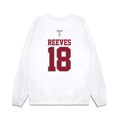 Troy - NCAA Baseball : Caden Reeves - USA Raglan Premium Crewneck Sweatshirt-1