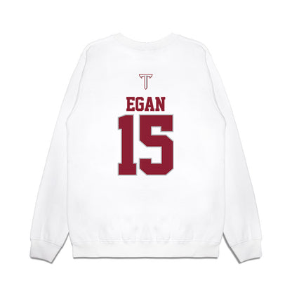 Troy - NCAA Baseball : Tommy Egan - USA Raglan Premium Crewneck Sweatshirt-1