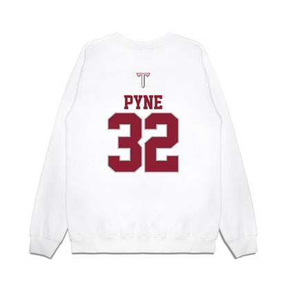 Troy - NCAA Baseball : Josh Pyne - USA Raglan Premium Crewneck Sweatshirt-1