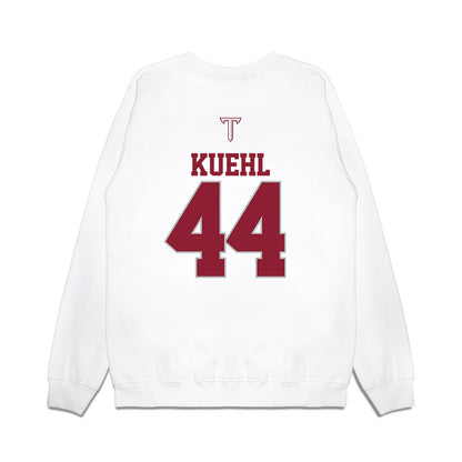 Troy - NCAA Baseball : Dillon Kuehl - USA Raglan Premium Crewneck Sweatshirt-1