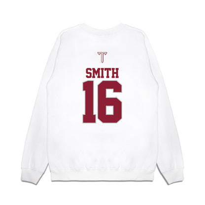 Troy - NCAA Baseball : Hayden Smith - USA Raglan Premium Crewneck Sweatshirt-1