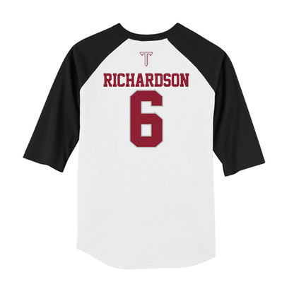 Troy - NCAA Baseball : Brady Richardson - USA Raglan Raglan Shirt-1