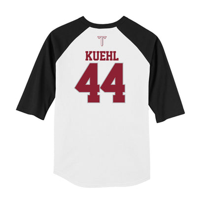 Troy - NCAA Baseball : Dillon Kuehl - USA Raglan Raglan Shirt-1