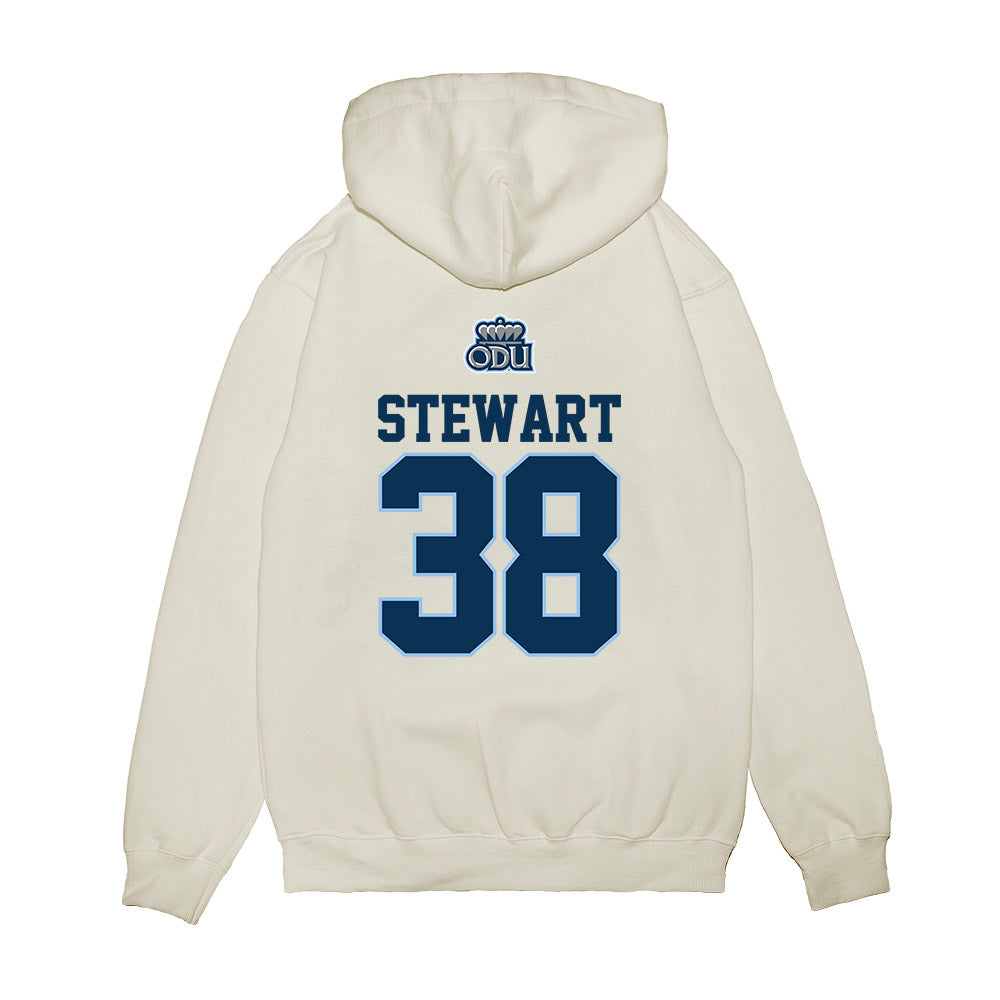Old Dominion - NCAA Baseball : Liam Stewart - USA Raglan Premium Hooded Sweatshirt-1