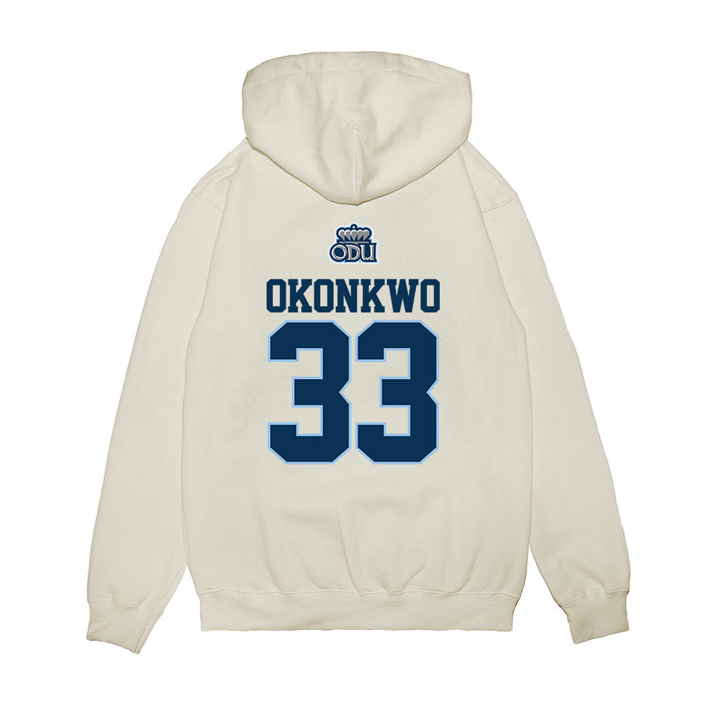 Old Dominion - NCAA Baseball : Jackson Okonkwo - USA Raglan Premium Hooded Sweatshirt-1