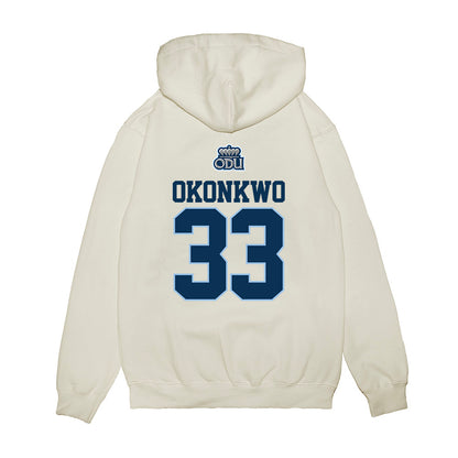 Old Dominion - NCAA Baseball : Jackson Okonkwo - USA Raglan Premium Hooded Sweatshirt-1