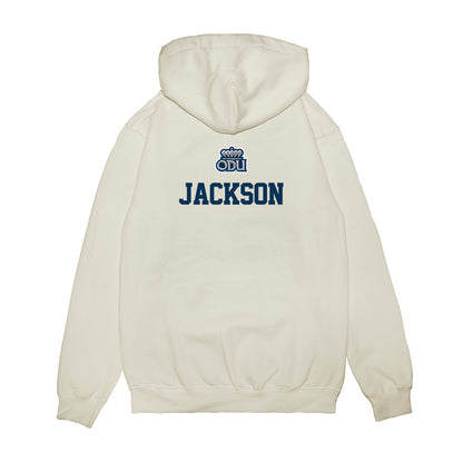 Old Dominion - NCAA Baseball : Brady Jackson - USA Raglan Premium Hooded Sweatshirt-1