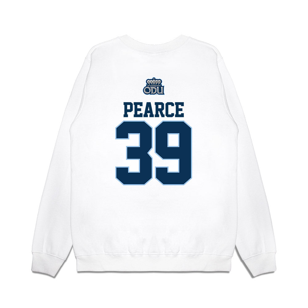 Old Dominion - NCAA Baseball : Charlie Pearce - USA Raglan Premium Crewneck Sweatshirt-1