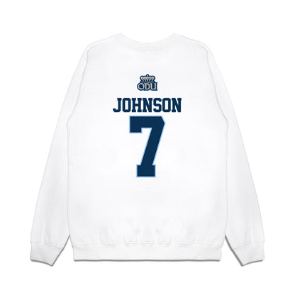 Old Dominion - NCAA Baseball : Will Johnson - USA Raglan Premium Crewneck Sweatshirt-1