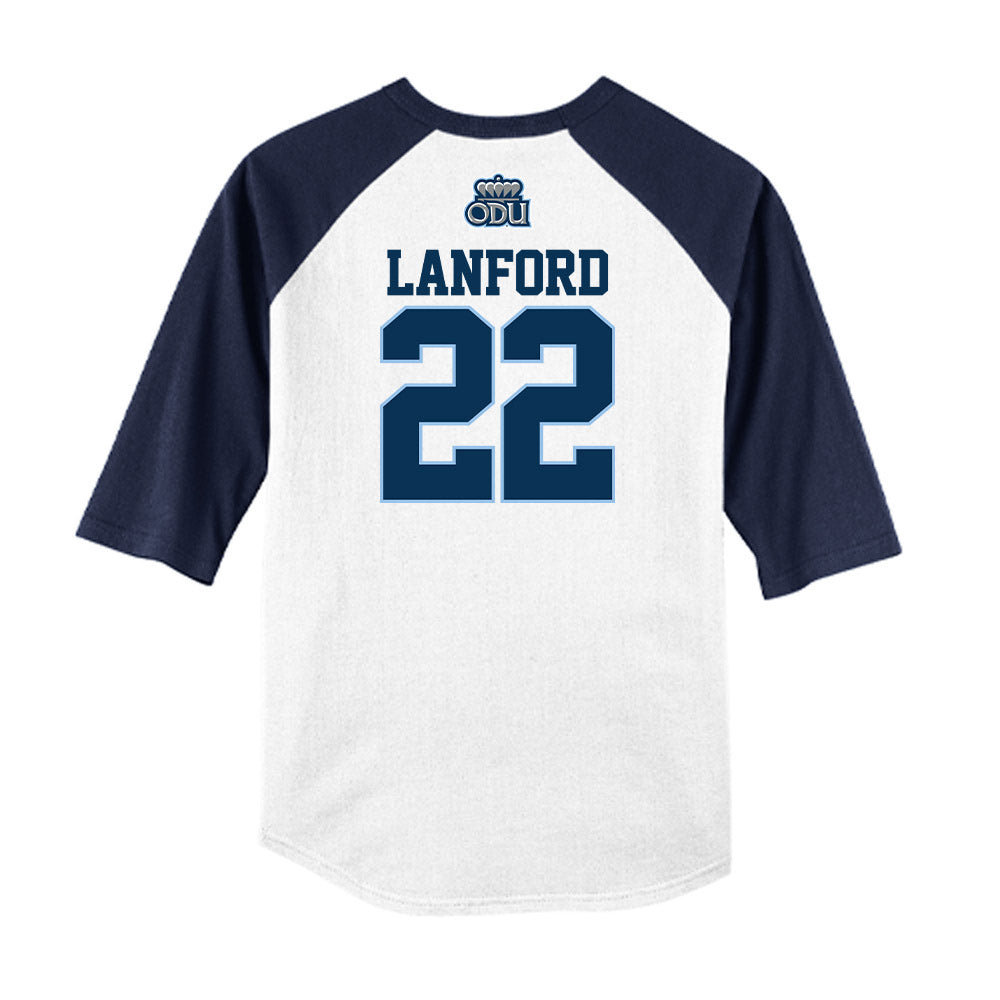 Old Dominion - NCAA Baseball : Cole Lanford - USA Raglan Raglan Shirt-1