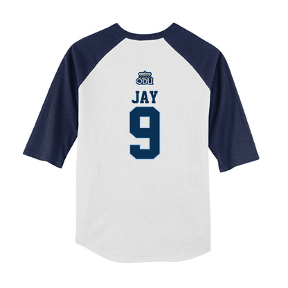 Old Dominion - NCAA Baseball : Cash Jay - USA Raglan Youth Raglan T-Shirt-1