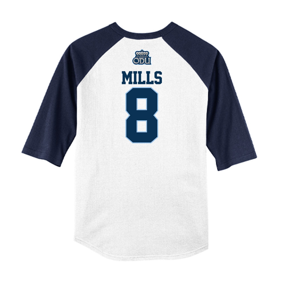 Old Dominion - NCAA Baseball : Sylas Mills - USA Raglan Raglan Shirt-1