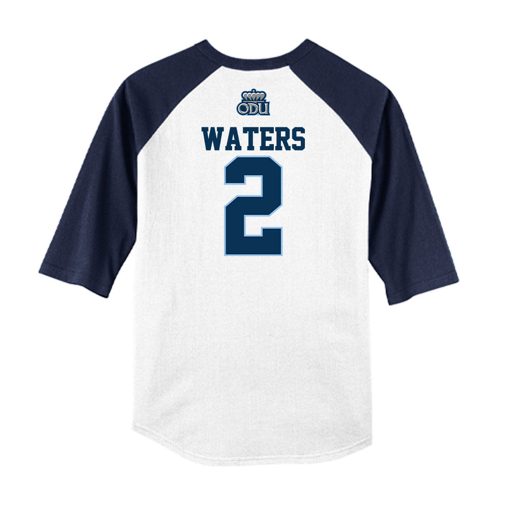 Old Dominion - NCAA Baseball : Luke Waters - USA Raglan Raglan Shirt-1