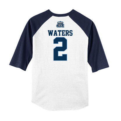 Old Dominion - NCAA Baseball : Luke Waters - USA Raglan Raglan Shirt-1