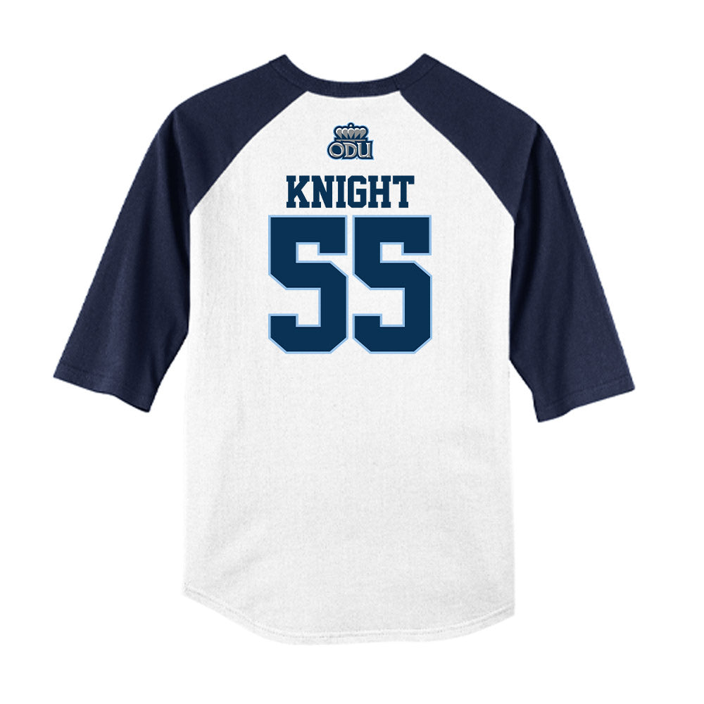 Old Dominion - NCAA Baseball : Chase Knight - USA Raglan Raglan Shirt-1