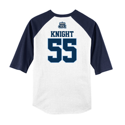 Old Dominion - NCAA Baseball : Chase Knight - USA Raglan Raglan Shirt-1